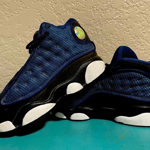 Jordan’s 13 Retro Brave Blue 12c good condition